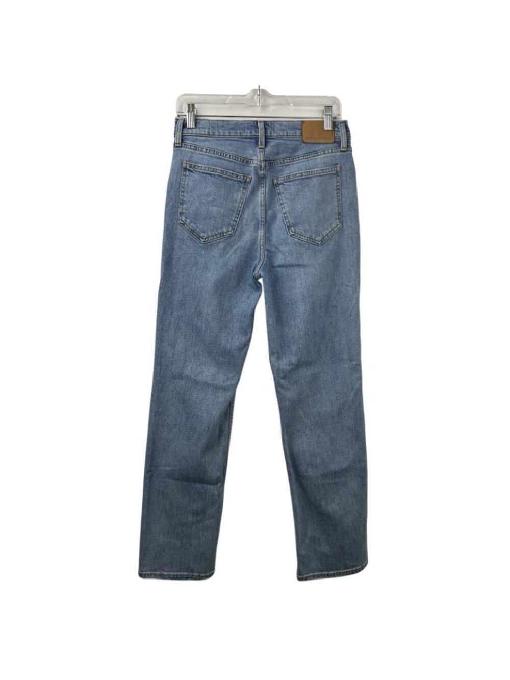 Aritzia Denim Forum The Arlo High Rise Straight Sz 28L Jeans Medium Washed Denim - Picture 4 of 16